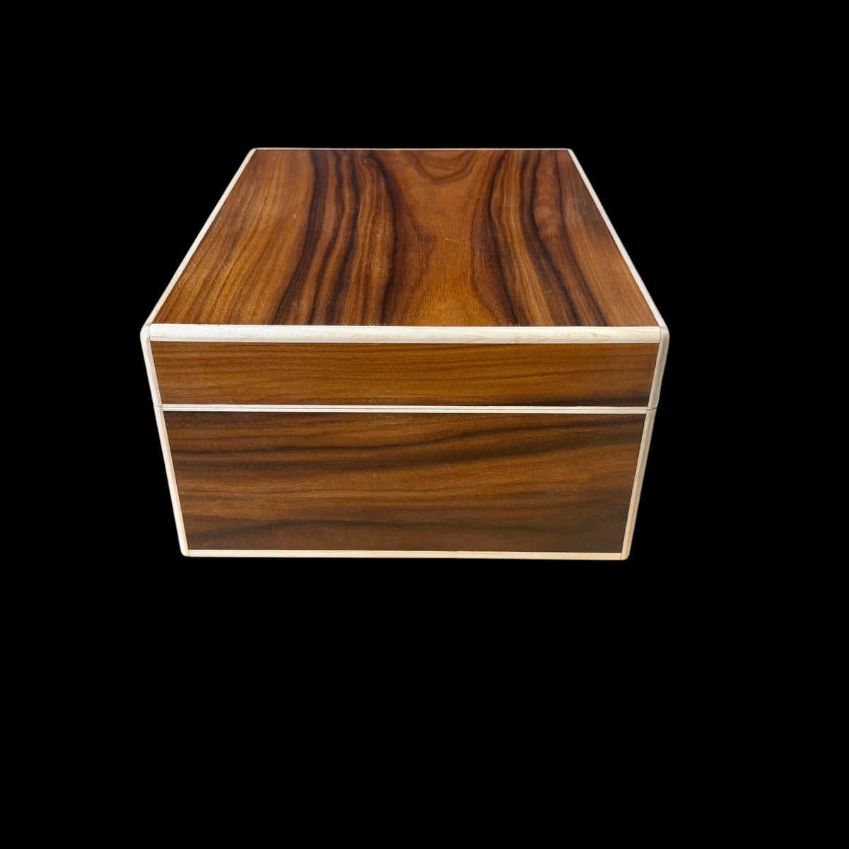Bolivian Rosewood 50 ct. Humidor w/ Wenge Curly Maple Accents