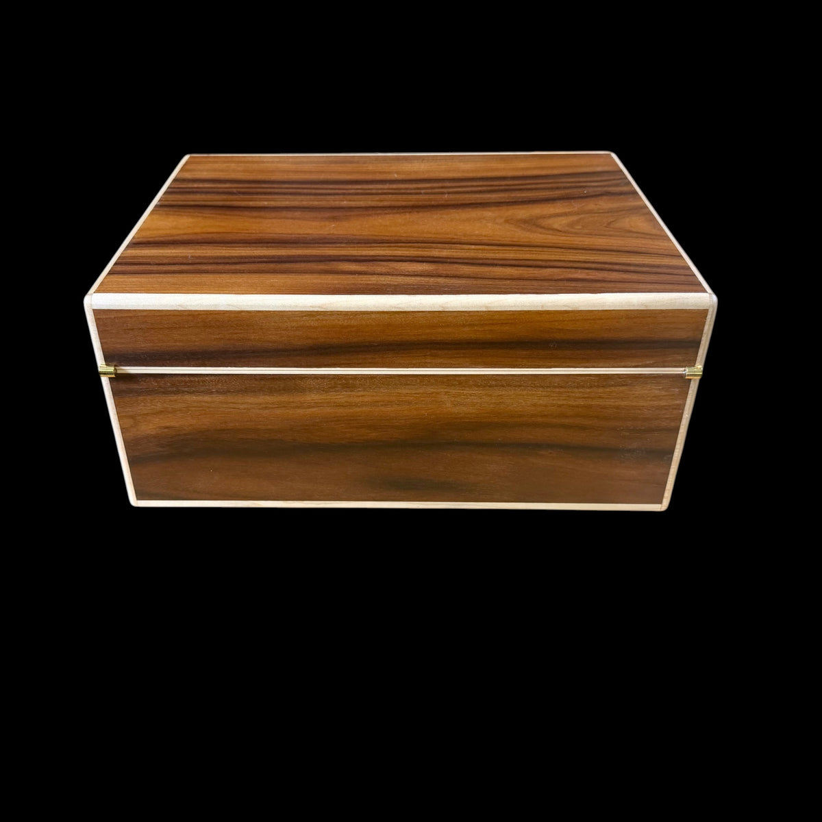 Bolivian Rosewood 50 ct. Humidor w/ Wenge Curly Maple Accents