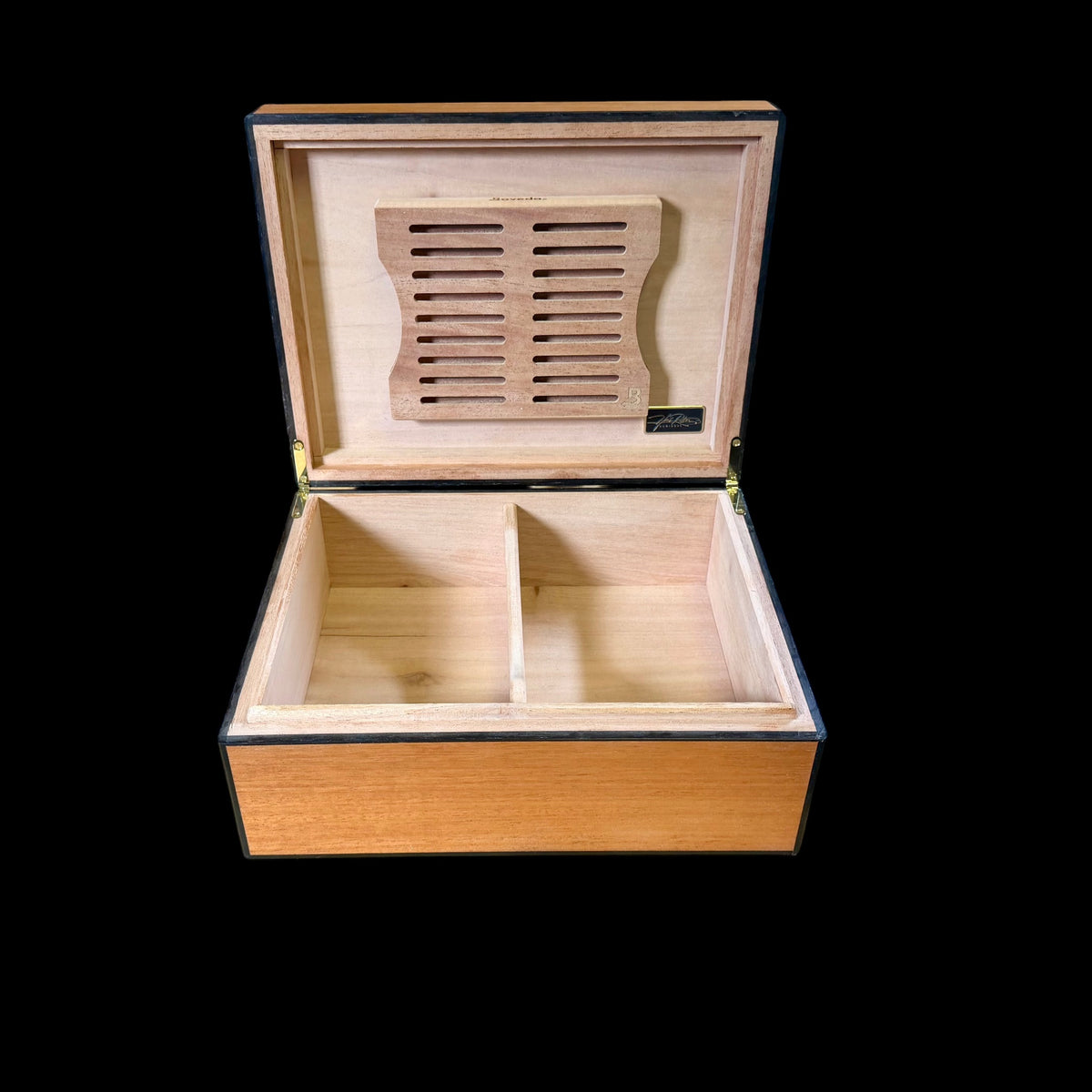 Honduran Mahogany 50 ct. Humidor w/ Gabon Ebony Accents