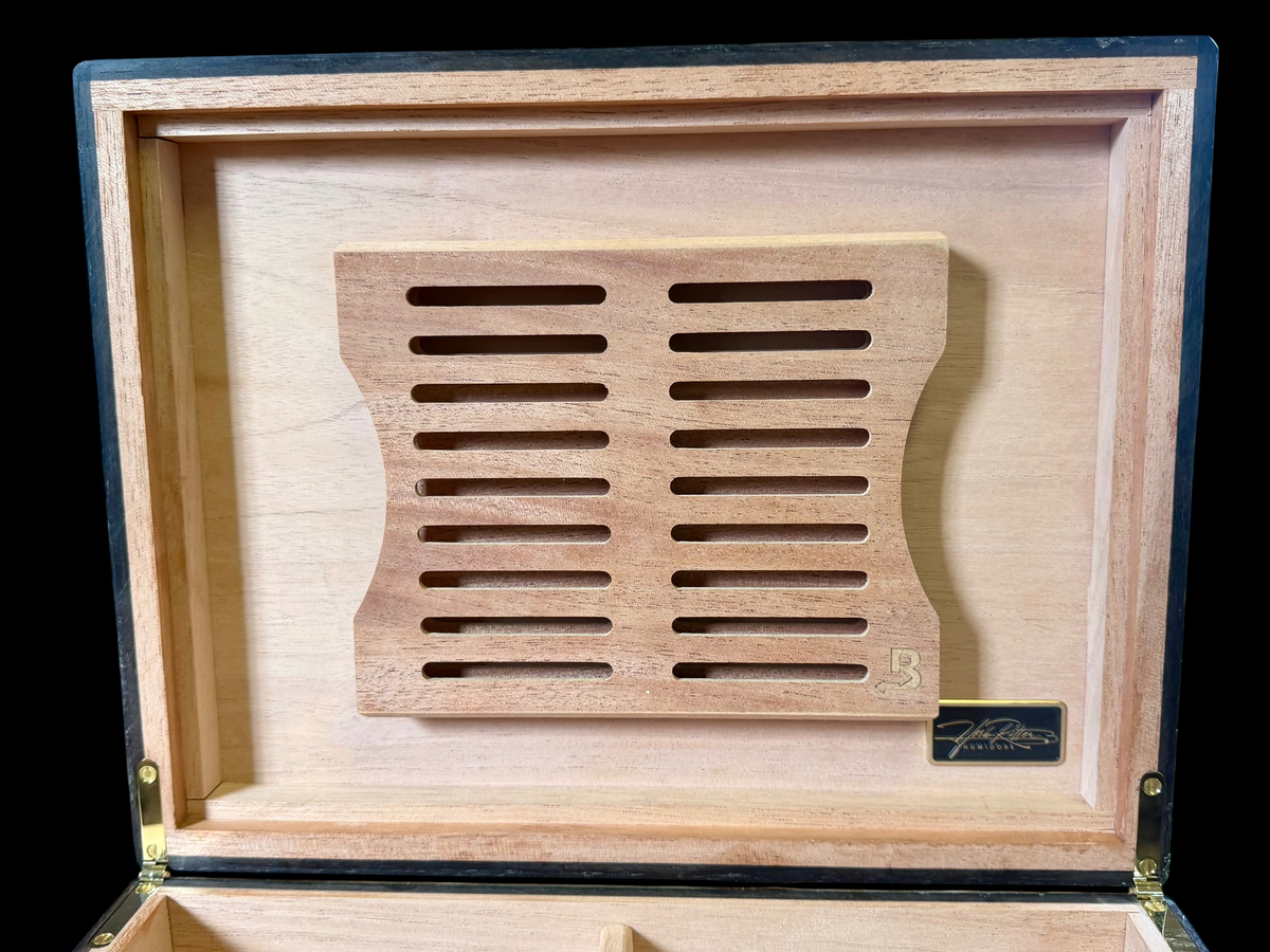 Honduran Mahogany 50 ct. Humidor w/ Gabon Ebony Accents