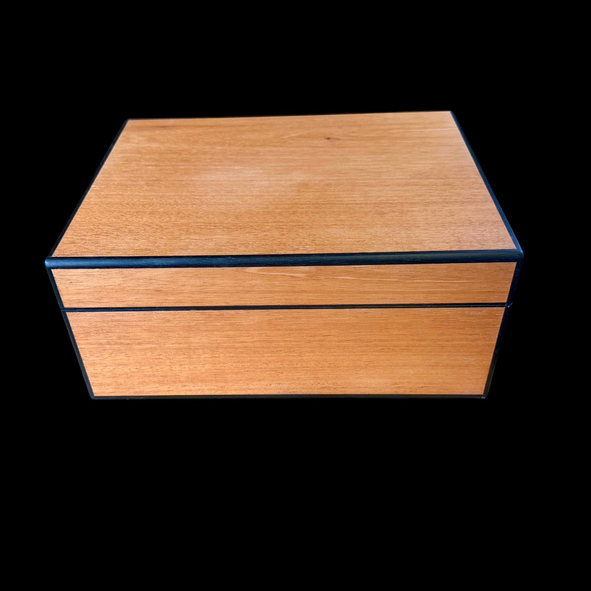 Honduran Mahogany 50 ct. Humidor w/ Gabon Ebony Accents