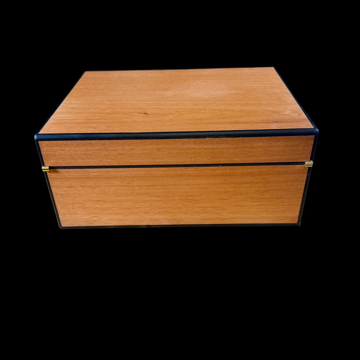 Honduran Mahogany 50 ct. Humidor w/ Gabon Ebony Accents