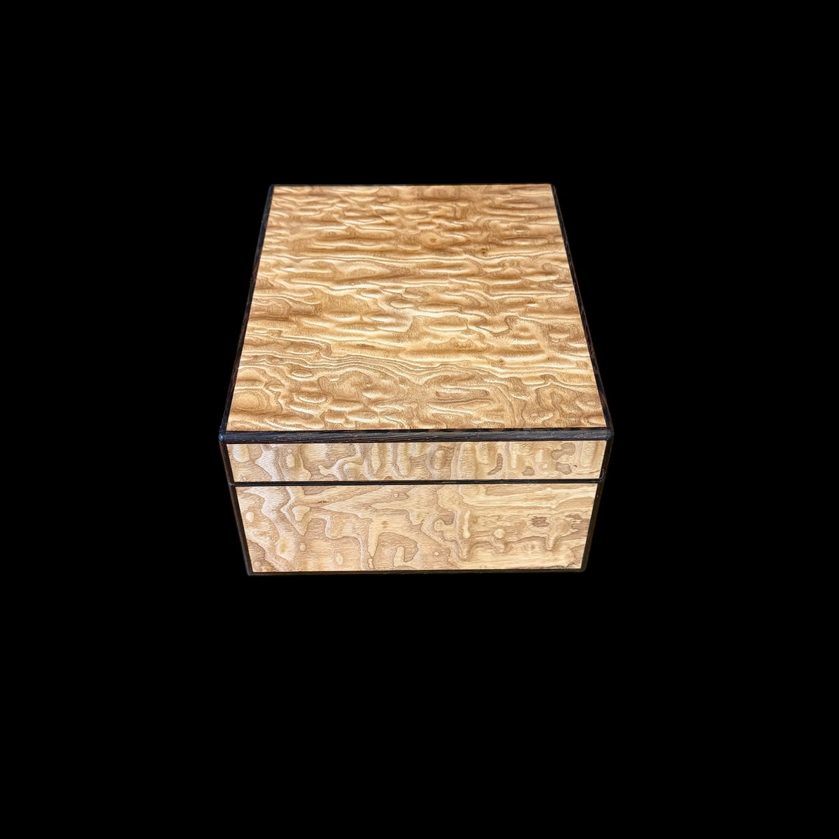 Tamo Ash 50 ct. Humidor w/ Wenge Accents