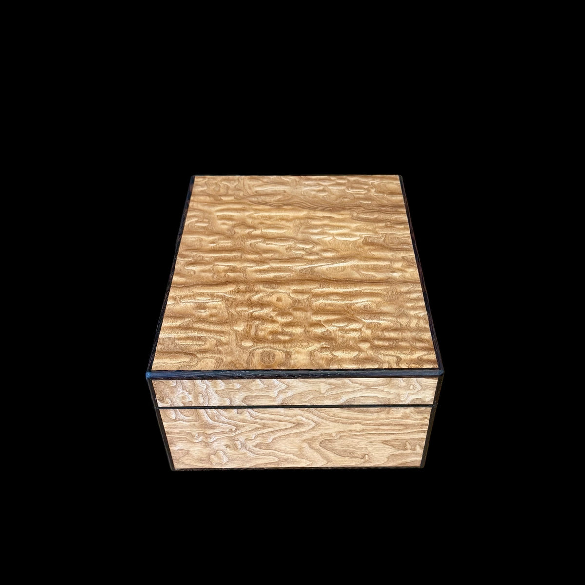 Tamo Ash 50 ct. Humidor w/ Wenge Accents